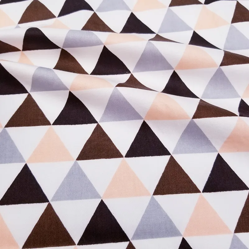Bombažne Tkanine, Tiskane Živali&Geometrijske vzorce Za Domačega Tekstilnega Materiala Posteljo Stanja Mehko Quilting Mozaik Krpo