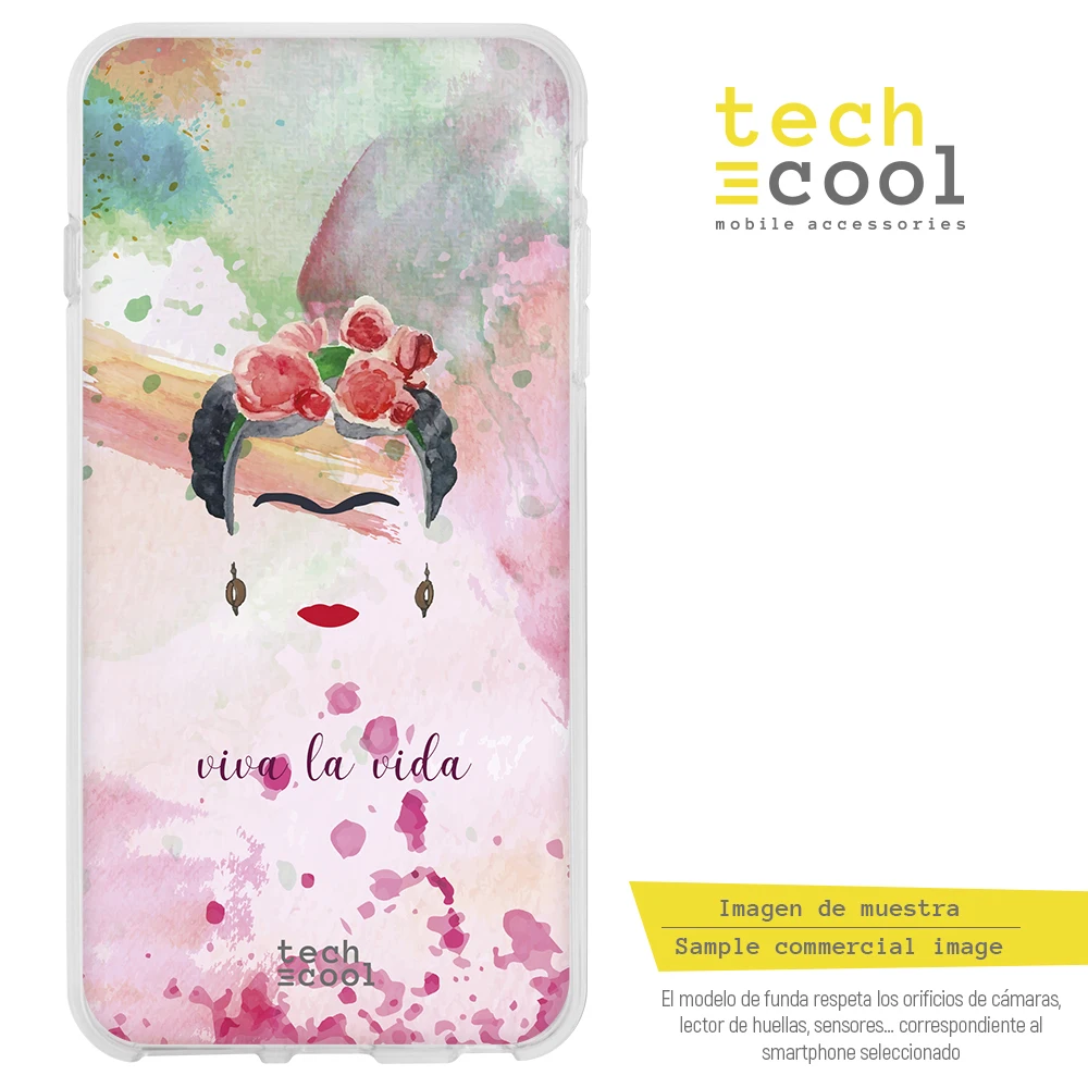FunnyTech®Silikonsko Ohišje za Xiaomi Mi 10 Lite 5 G l Frida barve ozadja znakov modelov ilustracije 3