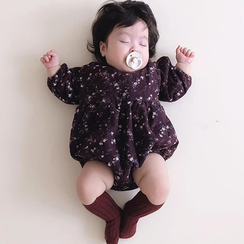 MILANCEL 2020 dojencek dekliška oblačila cvetlični za malčke dekliška obleka, letnik malčka dekleta vrhnja oblačila puff rokav otroška oblačila