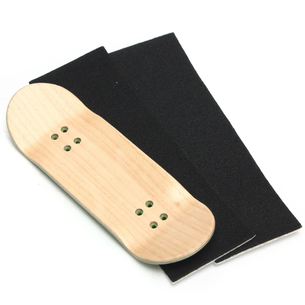 Desk fingerboard Skateboard Osnovne Skupaj Lesene Fingerboard Prst Skuter z Ležaja Peska Polje Pene Trak 7colors