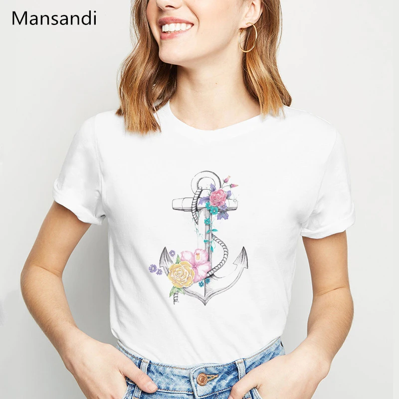 Akvarel Rose Chrysanthemum Sidro natisne majica s kratkimi rokavi ženske obleke 2019 harajuku kawaii modi tshirt femme poletje vrhovi t-shirt