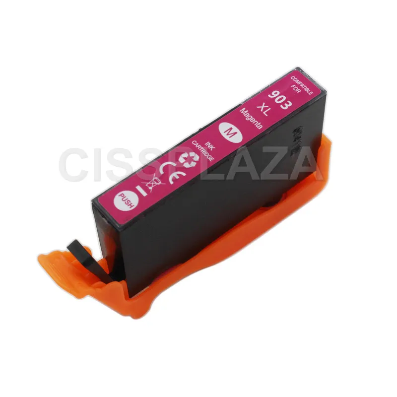 CISSPLAZA 4pcs črnilom kartuše, združljive za HP903 XL, s čip za OfficeJet 6950 6960 6970 6975 E211 tiskalnik