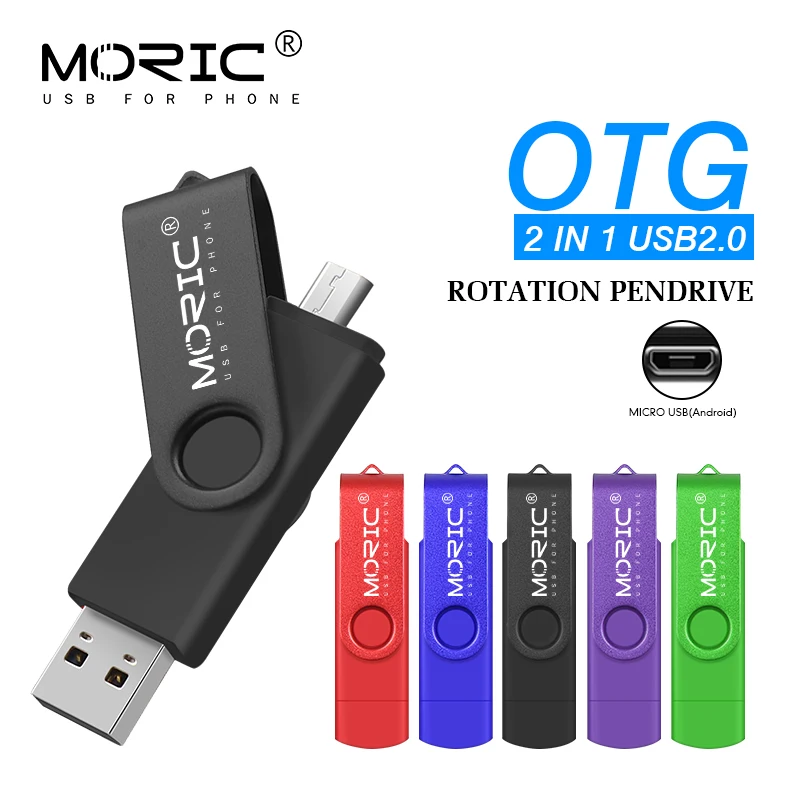 Ključek USB OTG visoke Hitrosti disk 64 GB 32 GB 16 GB 8 GB 4 GB zunanji pomnilnik dvojne Vloge Micro USB ključ