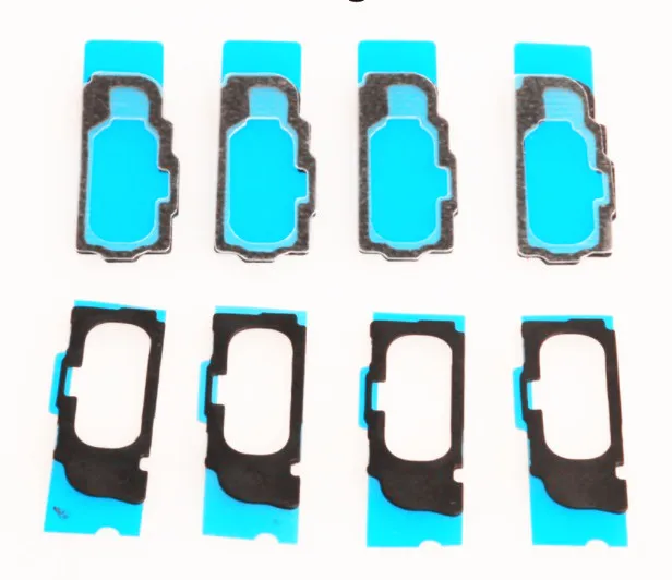 10Pcs/Veliko Novega Doma Gumb Tipko Samolepilna Tesnila Nosilec Za Samsung Galaxy S7 / S7 Rob Nadomestni Deli