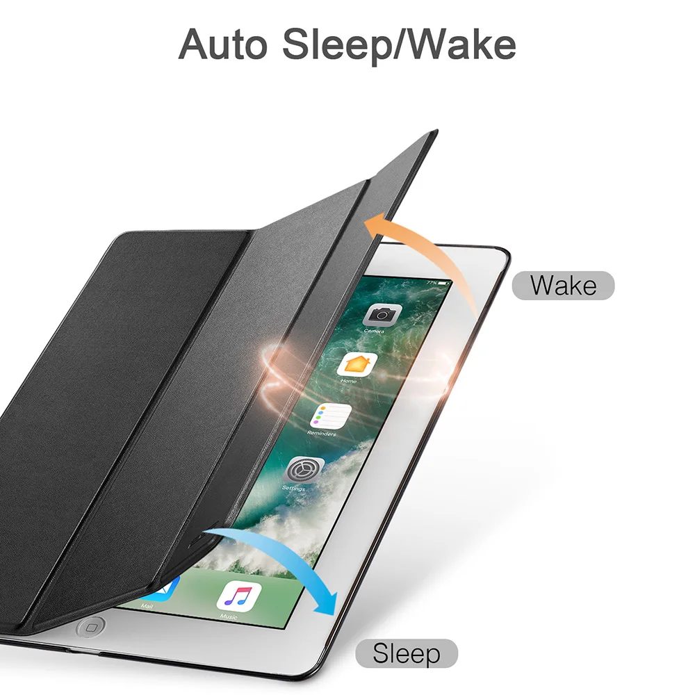 ESR Ohišje za iPad Mini 5 2019 Yippee Trifold Smart Primeru Auto Sleep/Wake Lahki Stojalo Primeru Hard Back Cover za iPad Mini 5