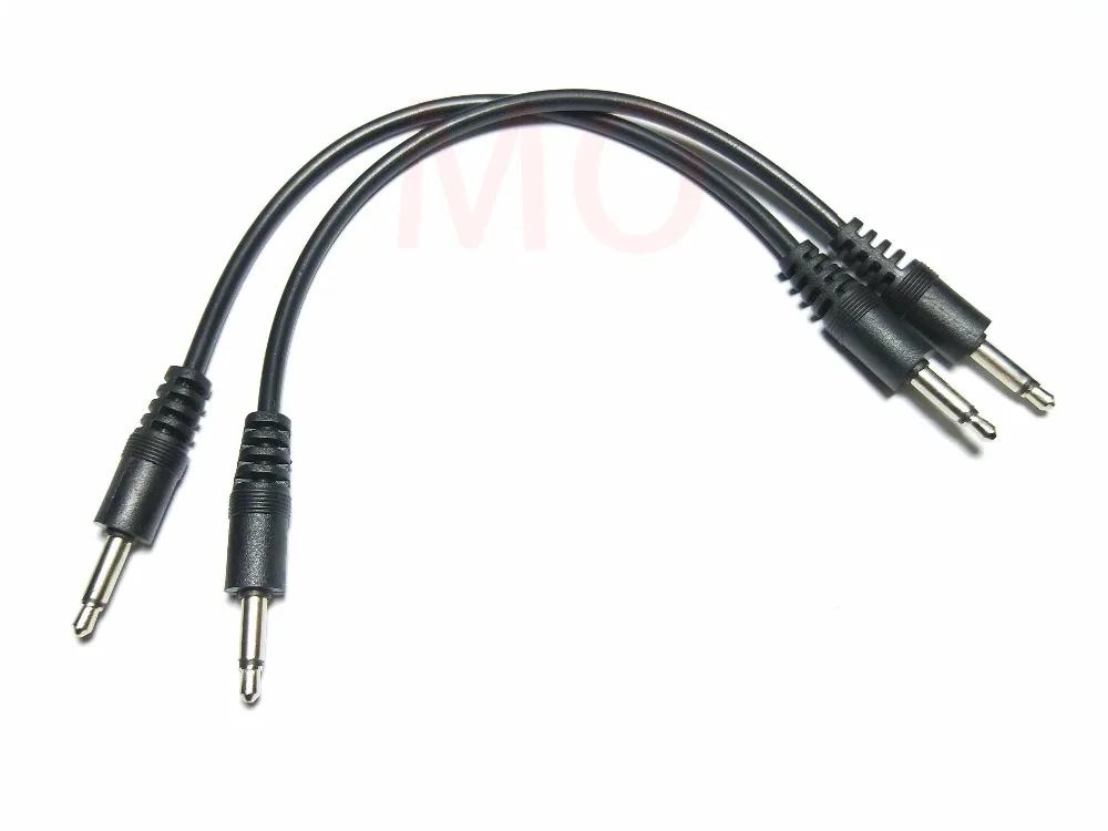 10pcs kabel 3,5 mm, 1/8 moški mini vtič mono mono zvočni priključek 20 cm 30 cm 50 cm 100 cm Novi