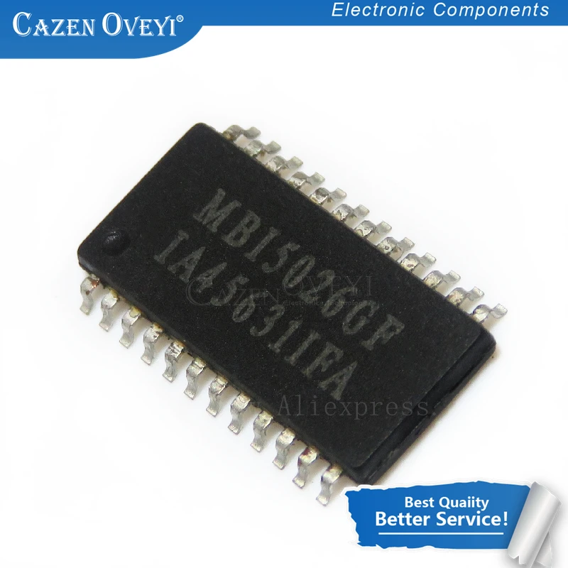 100 kozarcev/veliko MBI5026GF MB15026GF MBI5026 SOP24 16-bitni konstantnim tokom LED driver čip Na Zalogi