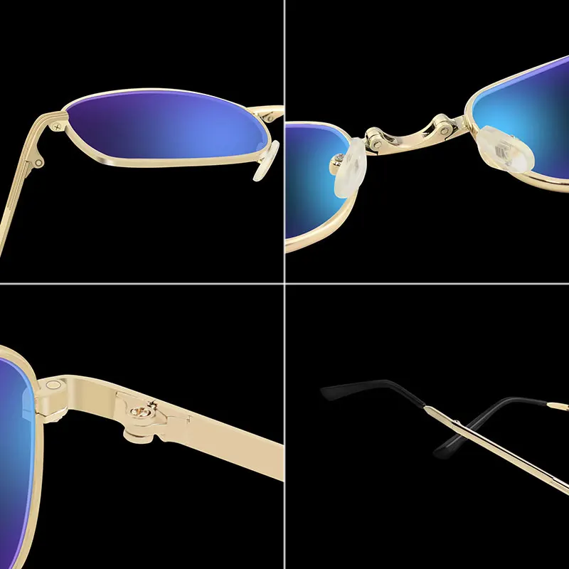 Zložljivi Obravnavi Očala Za Računalnik Moški Ženske Zložljiva Očala Z Dioptrije Anti Blue Ray Gafas de Lectura +1 1.5 2 2.5 3 4
