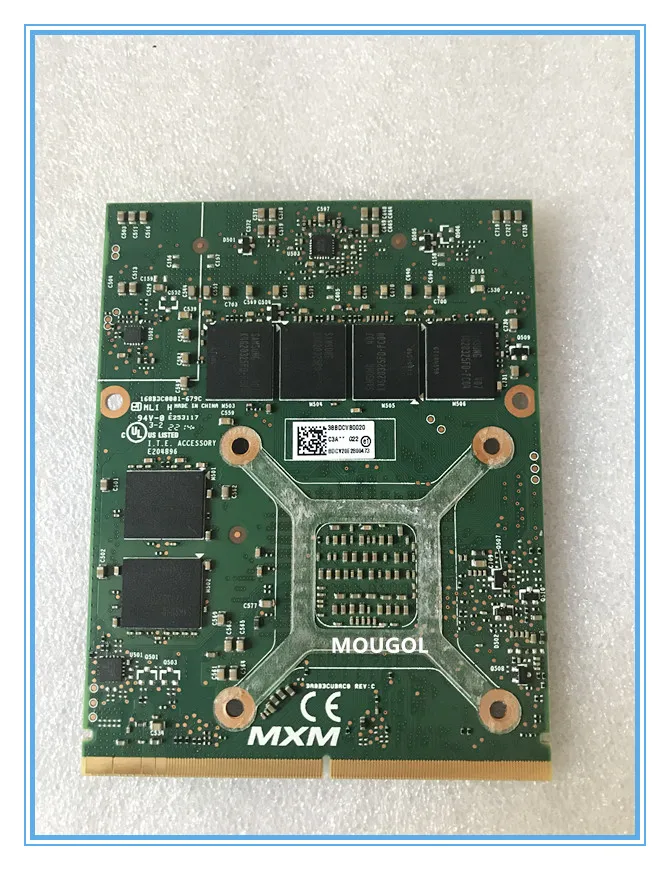Original GTX770M GTX 770M N14E-GS-A1 Vga Zaslon kartico Za Dell Alienware M17X M18X 3G MSI GT60 GT70 GT780 GT683 test