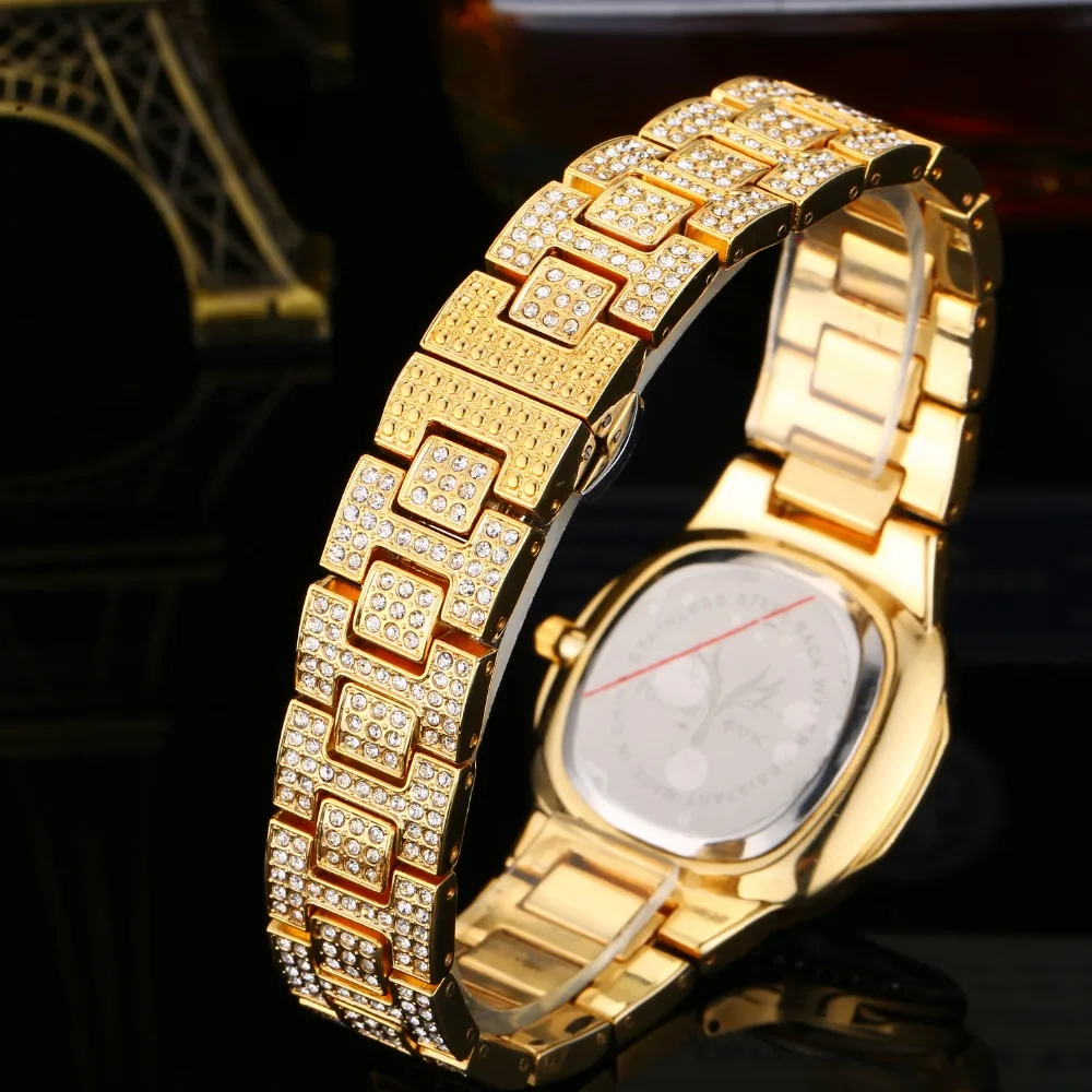 MISSFOX Zapestne Ure Za Ženske Zlata Zapestnica blagovne Znamke Luksuznih Ženskih Watch 2020 Nepremočljiva Velika Moda Patek ročno uro Quartz