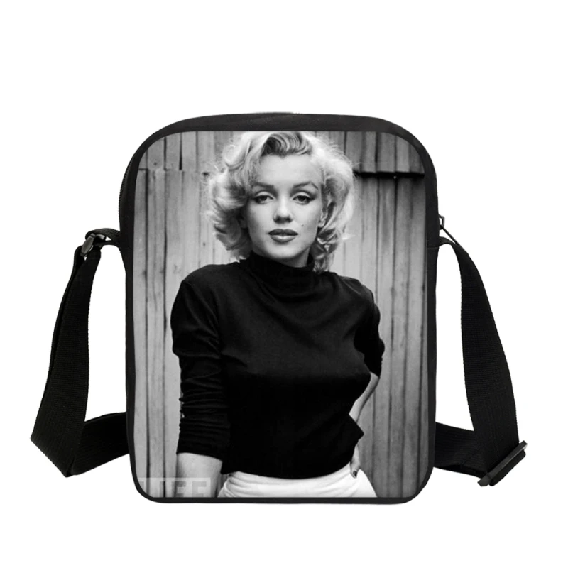 Crossbody Torbe Za Ženske Modni Luksuzni Seksi Marilyn Monroe 3D Tiskanje Majhnih Messenger Bag Torbice Priložnostne Zanko Vrečko Sac Glavni