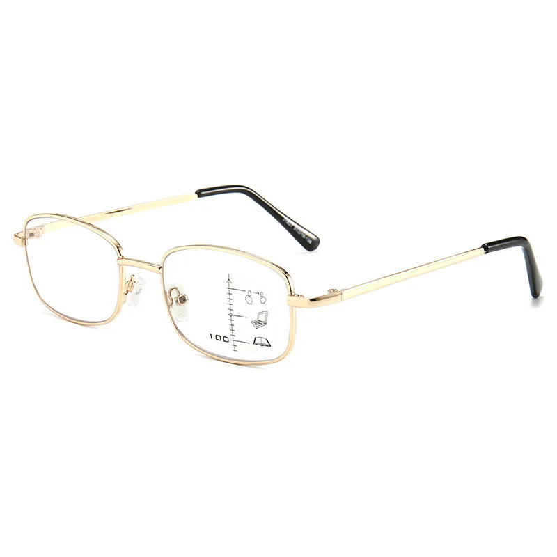 Zilead Anti-modra Svetloba Progresivna Multifokalna Obravnavi Očala Zlitine Okvir Ženske&Moških Presbyopic Očala Z +1.0+4.0