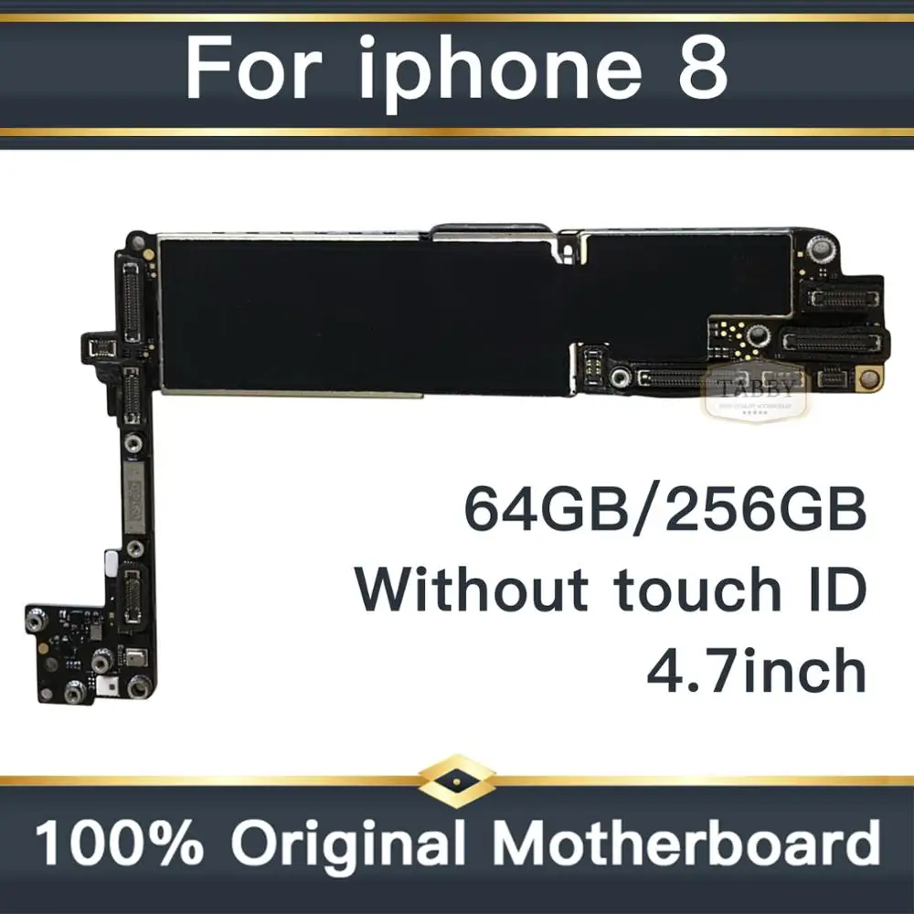 Visoka Kakovost Matično ploščo Za iPhone 8 64 G/256G matične plošče, Brez Prstnih odtisov IOS Sistem,brez dotik id Logiko Odbor Z Čipom