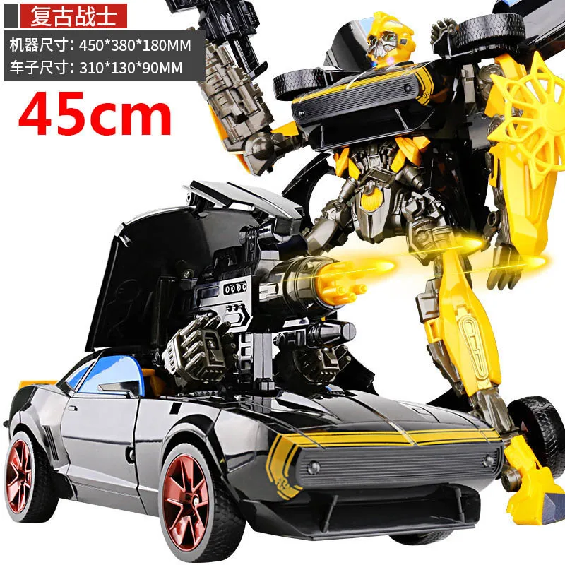 45 cm Preoblikovanje Roboti Avto Igrače Vojne Hornet Boj Rezila Optimus Prime Film Film 4 Edition Model Classic Darila Fant Igrače