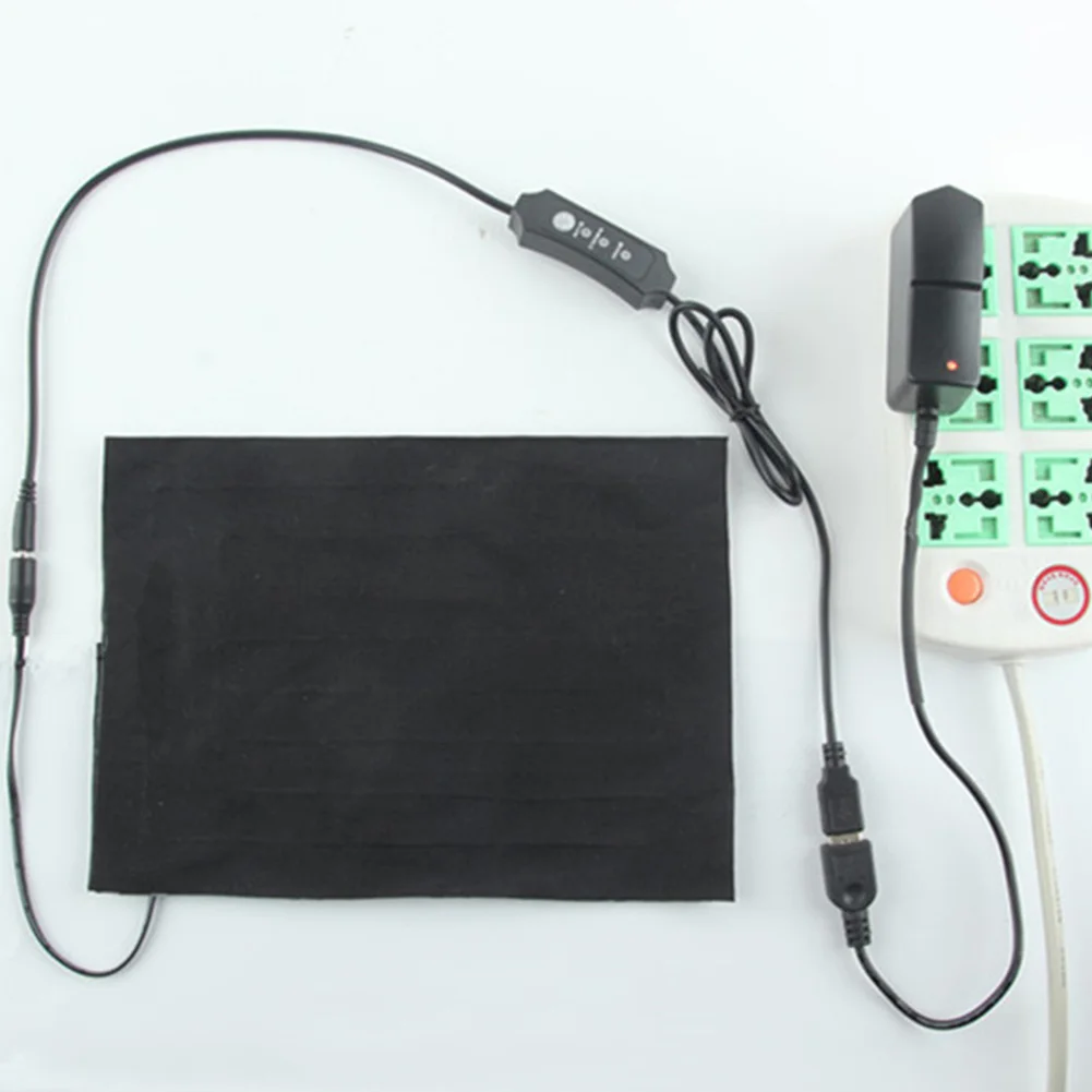 DIY Nastavljena Temperatura na Prostem Ogrevanje Pad Prenosni Potovanja Praktične 3 Orodje za Kampiranje Električna Odeja USB Polnjenje Pozimi