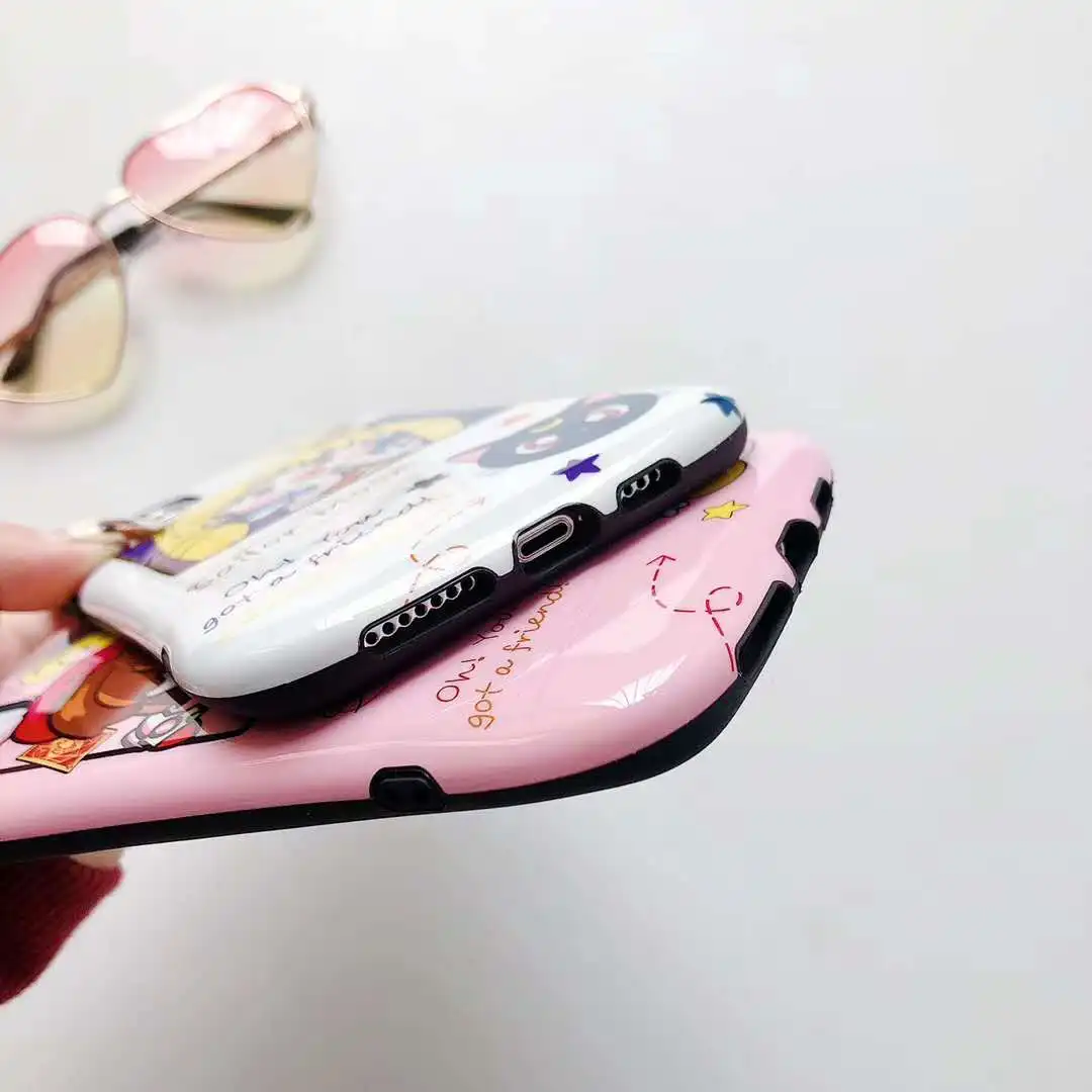 Risanka Cardcaptor Sakura roza mehko telefon primeru Za iPhone 11 11Pro MAX XR X XS MAX 7 8Plus Sailor moon bel zadnji pokrovček case