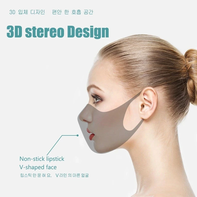 20-100 kozarcev KN95 Ribe Masko Mascarillas 4-Slojni Filter, ki Niso tkane Zaščitne Maske masque Odraslih 3D Razpoložljivi KN95 Usta Kape