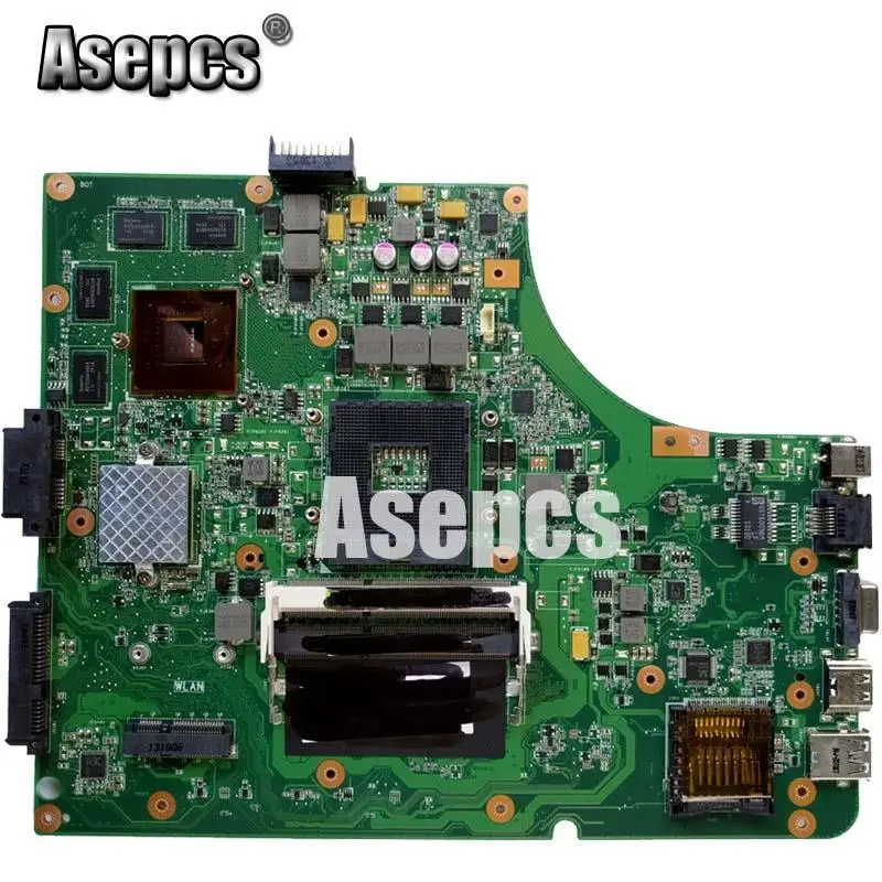 Asepcs K53SV Prenosni računalnik z matično ploščo Za Asus K53SM K53SC K53S K53SJ P53SJ A53SJ Test original mainboard 3.0/3.1 GT540M-1GB