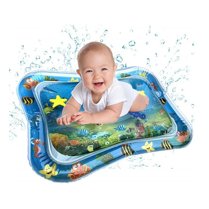 Napihljivi Trebuh Čas Premije Vode mat Dojenčke in Malčke je kot Nalašč Zabavno časa Igra Baby Center Aktivnosti je voda game pad