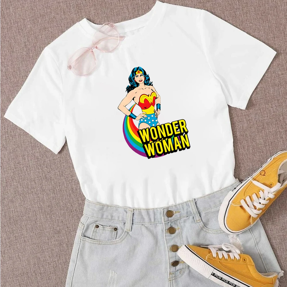 Nove Estetske Ustvarjalne Modi srajce Srčkan Nimation Sprašujem womant Lepo belo Tshirt Lepa Oversize Modi Svoboden T-shirt