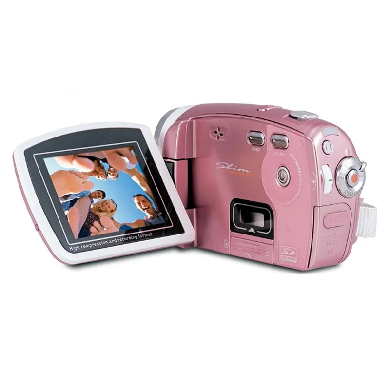 HD Digitalni Fotoaparat, Video pa 2,5-palčni LCD-Obračanje Zaslona Prenosni DV Snemanje Video posnetkov digitalni Zoom Fotoaparatov DVC50