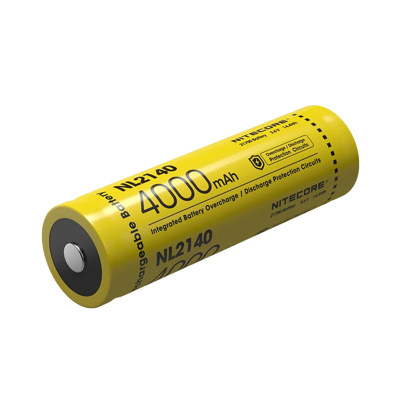 NITECORE 21700 Li-ionska Baterija za Polnjenje NL2140 4000 mah 3,7 v Notranjo Baterijo za Nitecre LED Svetilka