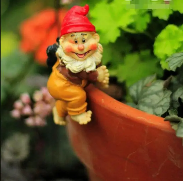 Visoko-6 cm,vaza dekoracijo,mini Cap palček spraviti okraski Zakka vrtnarjenje živil vzreditelju mesnate mikro-krajina elf
