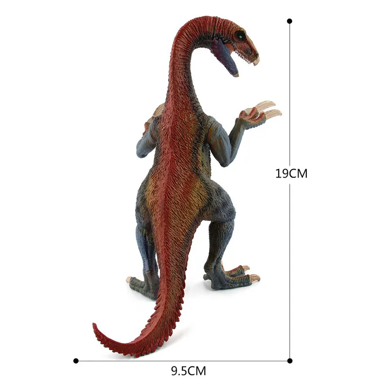 Vroče Jurassic Tyrannosaurus Pterosaur Carnotaurus Dinozavri Modeli Plastičnih Therizinosaurus Živali Figuric Zbiranje Igrač