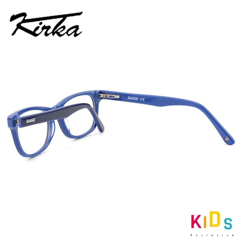 Kirka Optični Otrok Očal Okvir Acetat Očala Otrok Prožen Zaščitni Otroci Stekla Dioptrije Očala Za 6-10 Let