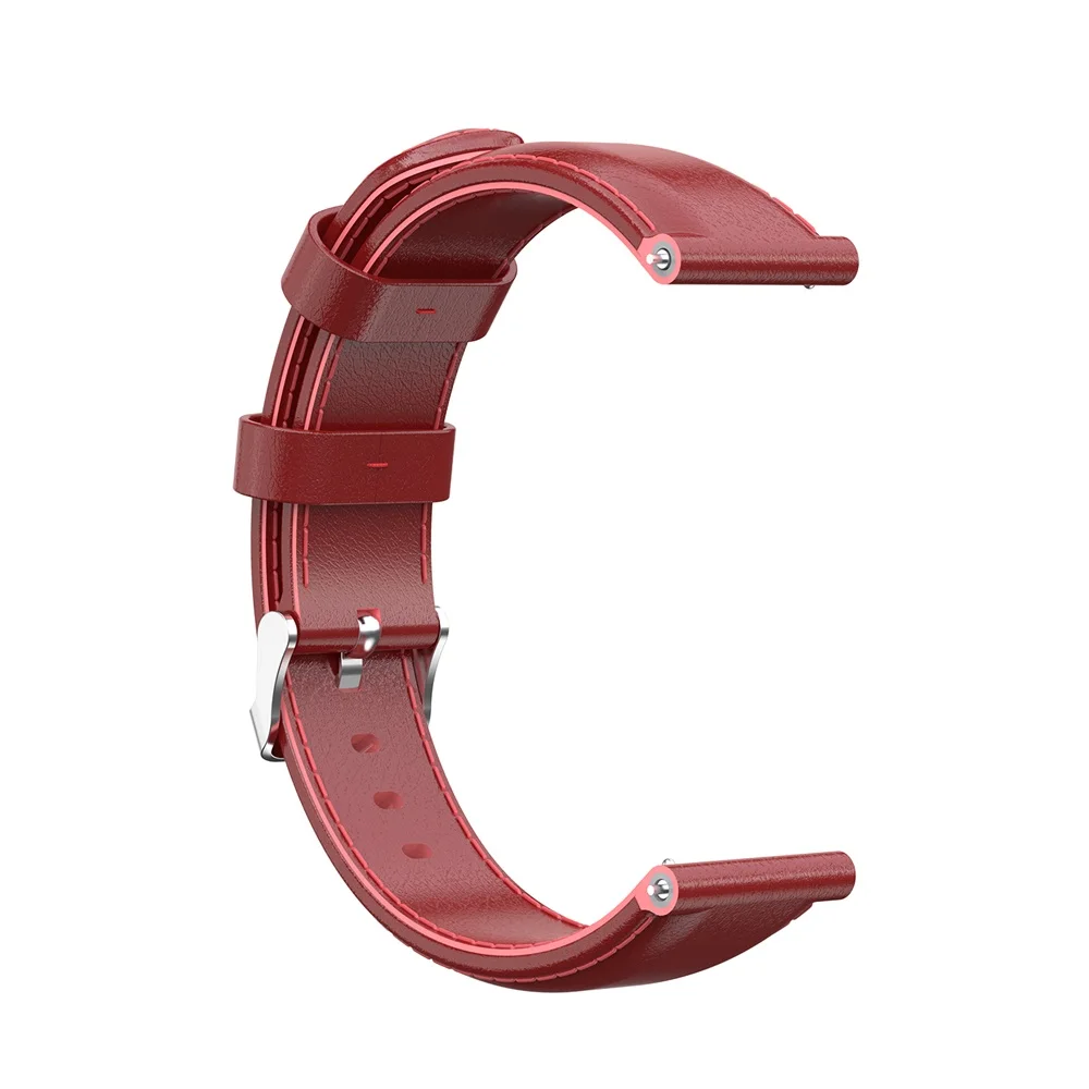MIIQNUS Moda Pravega Usnja Watch Band 20 mm 22 mm Trak za Huami Amazfit GTR Samsung Galaxy Watch aktivno Gledanje Band