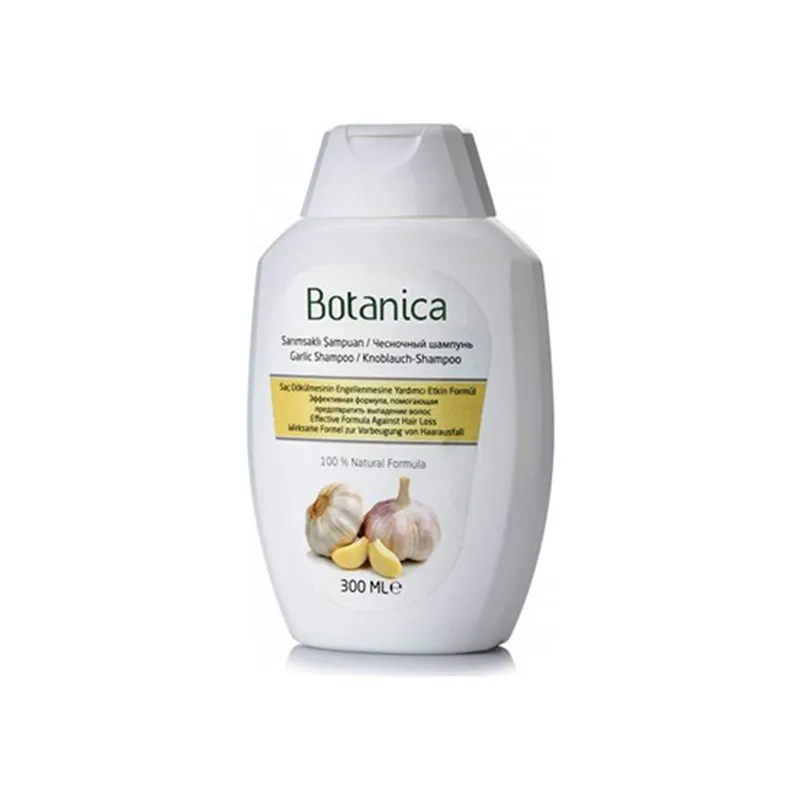 Botanica Nesoljeno-Sülfatsız-Anti-izpadanje Las,-Zeliščni in Organskih Česen Šampon-300 ml