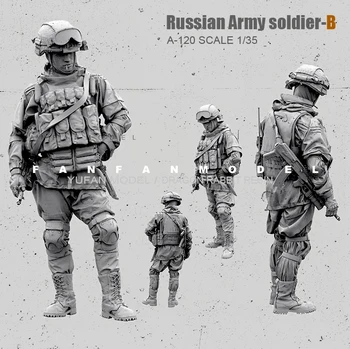 1/35(5 cm) Smole, Slika Kompleti za Sodobne ruske Posebne enote vojak self-sestavljen-120