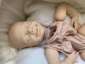 Bebe Prerojeni Oskrbe Lutka Kit Unpainted Model ponovnega Rojstva Dojenčka Kalup za 22-palčni silikonski baby doll dodatki