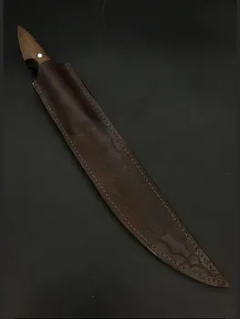 Ročno oče nož oreh ročaj 4116 jekla bushcraft lovski noži zbirka nož za kampiranje orodja ostra fiksno rezilo