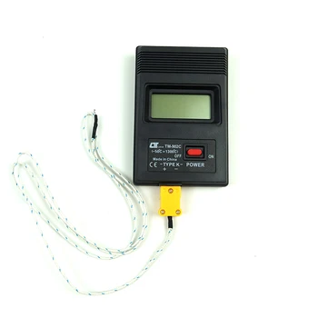 TM902C K-tip Digitalni Termometer Tester Temperature Merilnik Termočlen Vbodno Sondo -50C do 1300C