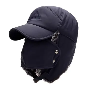 Unisex windproof polno zajetje pozimi klobuk lovski klobuk za moške in ženske.