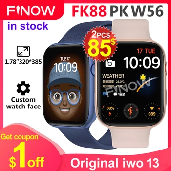 Pazi 6 IWO 13 FK88 Smartwatch 2020 GPS 1.78