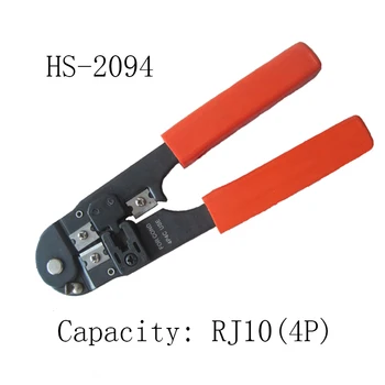 Omrežje robljenjem orodje RJ10 4P cut trakovi kabel neto delovnih orodij LS-2094 modularni telekomunikacije multi funkcionalne klešče dropshipping