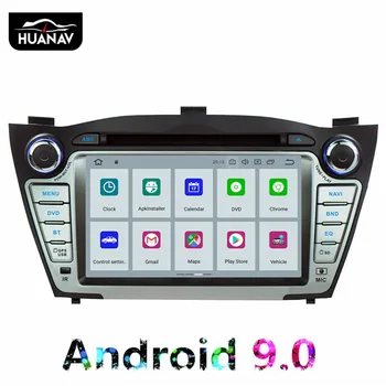 Android 9.0 Avto DVD predvajalnik, GPS navigacija za Hyundai IX35 Tucson 2009-avtoradio, predvajalnik večpredstavnostnih Auto stereo glavne enote Nav