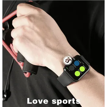 Pametno Gledati Serije 4 1:1 SmartWatch Primeru Za Apple watch iOS (iphone, Android telefon Z Srčni utrip, EKG Pedometer 44 Bluetooth