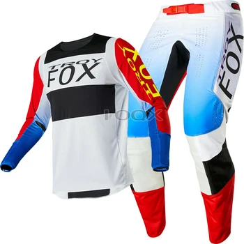2020 TROY FOX MTB MX Racing Obleko 360 Oblačila Motokros Dres in Hlače Motocikla Moške Kit motorno kolo, Orodje Set Mx Combo