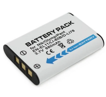 Baterija za Pentax D-LI78, DLI78 in Pentax Optio S1, V20, L50, M50, M60, W60, W80 Digitalni Fotoaparat