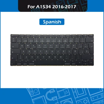 Celotno Nov Laptop A1534 ES španski Tipkovnico Za Macbook Retina 12