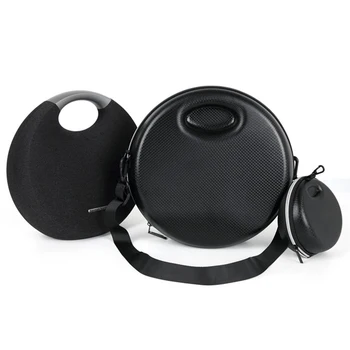 Najnovejši EVA Težko Nosijo Zadrgo za Shranjevanje Primeru + Majhna Polnilnik Potovanja Zadrgo Primeru za Harman Kardon Oniks Studio 5 Bluetooth Zvočnik