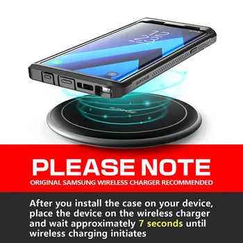 Za Samsung Galaxy Note 9 Primeru SUPCASE UB Pro Celotno Telo Čvrsto držala namestite Zaščitno Ohišje z Vgrajeno Screen Protector&Kickstand
