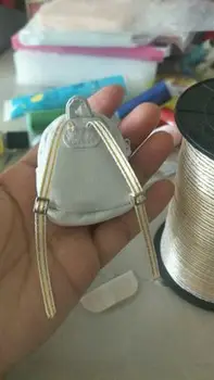 40pcs 4,5 mm blyth punčko oblačila sponke mini lutka vrečko gumbi izredno majhen, Tri-glide sponke lutka belt sponke za čevlje, sponke
