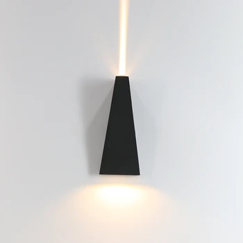 10W LED Prostem Stenska Svetilka Vrtni Zid Lahka Nepremočljiva Notranjo Dekoracijo Razsvetljave Držalo Stopnice Lučka AC90-260V
