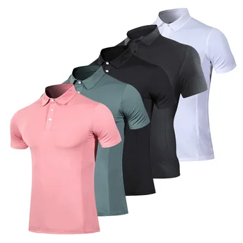 2021 Novi golf obrabe dihanje kratek rokav golf majica 8 barv golf oblačila XS-XXXL izbira športna majica Črna siva Golf obrabe