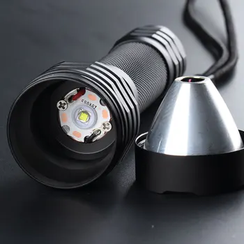 Svetilka Lanterna LED Konvoj M21A Luminus SST40 Led Svetilka Black C8+ 21700 Različica Kampiranje, Lov, Ribolov Flash Svetlobe 2300lm