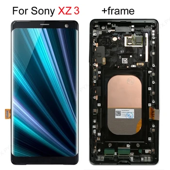Za Sony XZ3 LCD-Zaslon, Zaslon na Dotik, Računalnike Skupščine Zamenjava Za Sony Xperia XZ3 H9493 H8416 H949 6.0 palčni Ne Dead Pixel